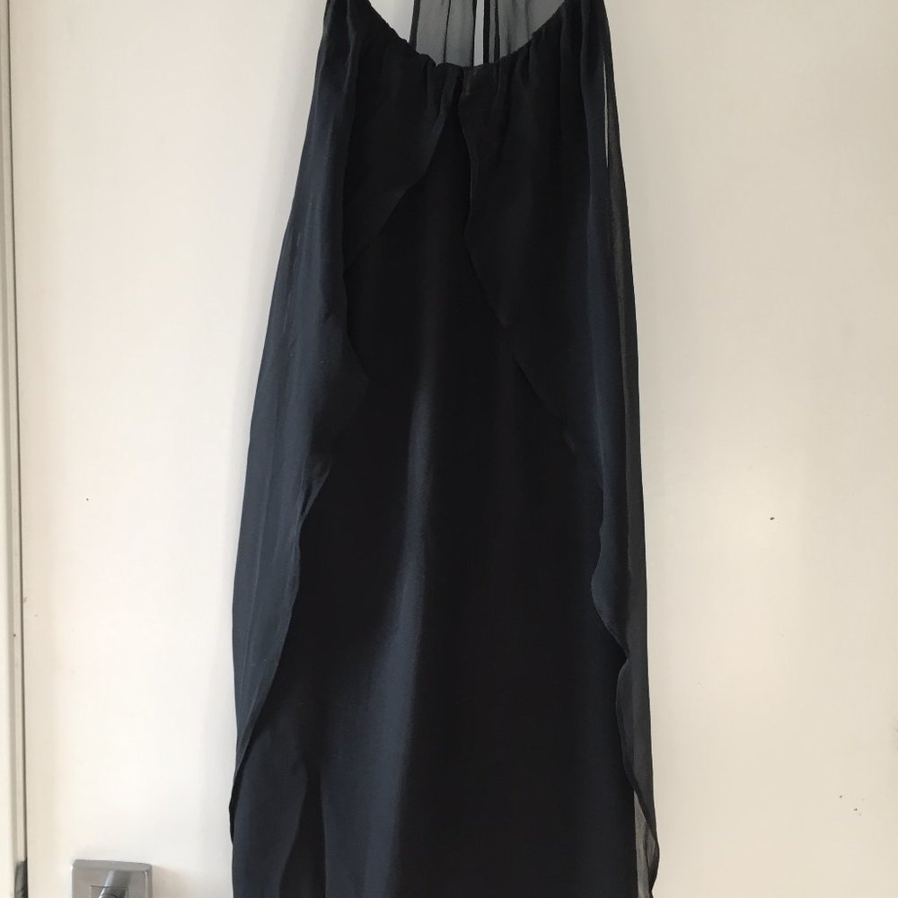 NEW SILK BLACK DRESS /TAGS ON